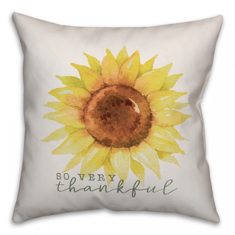 So Very Thankful Pillow