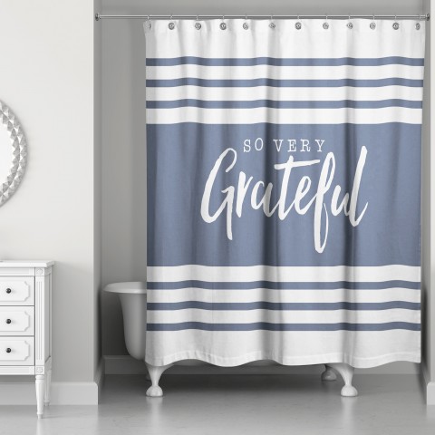 Floral Pattern 71x74 Shower Curtain