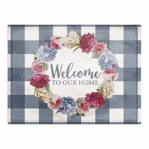 Welcome to our Home 18x14 Poly Twill Placemat