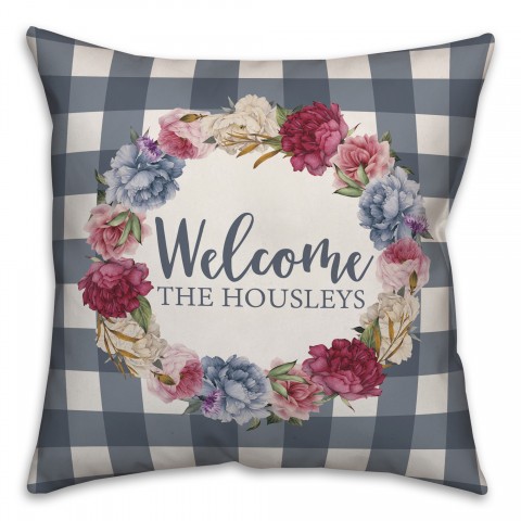 Personalized Welcome Pillow