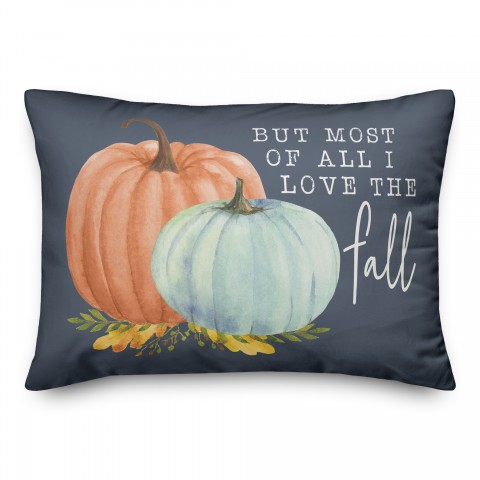 But most of all I love the Fall 14x20 Spun Poly Pillow Cover