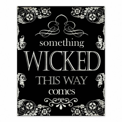 Something Wicked 8x10 Tabletop Canvas