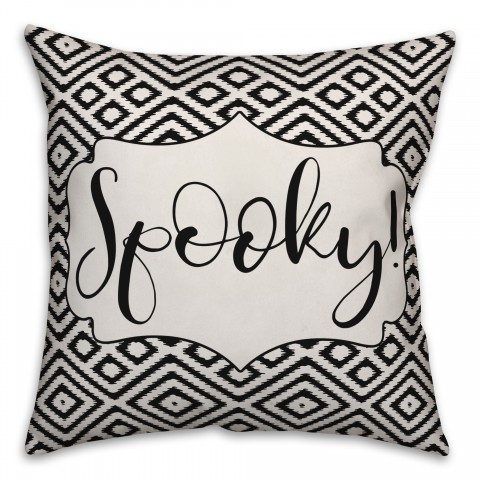 Spooky Aztec Pillow