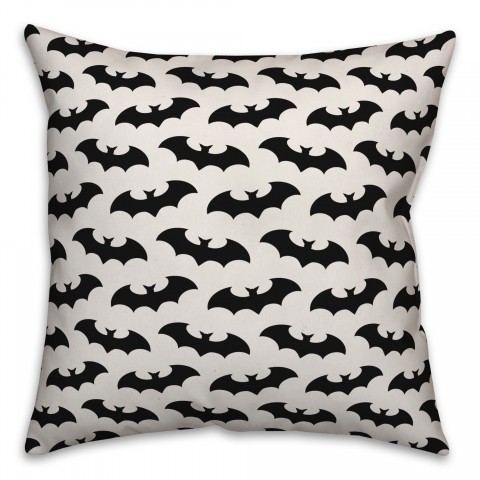 Bat Pattern Pillow