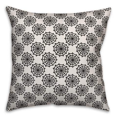 Spiderweb Pattern Pillow