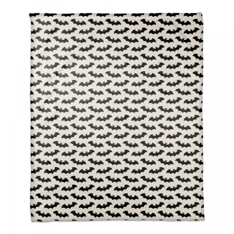 Bat Pattern 50x60 Coral Fleece Blanket