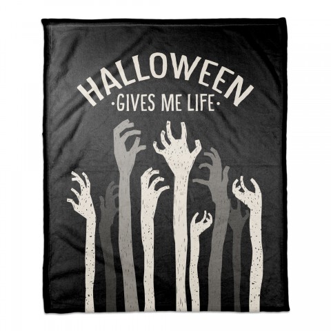 Halloween Hands 50x60 Coral Fleece Blanket