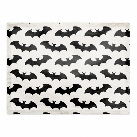 Bat Pattern 18x14 Poly Twill Placemat
