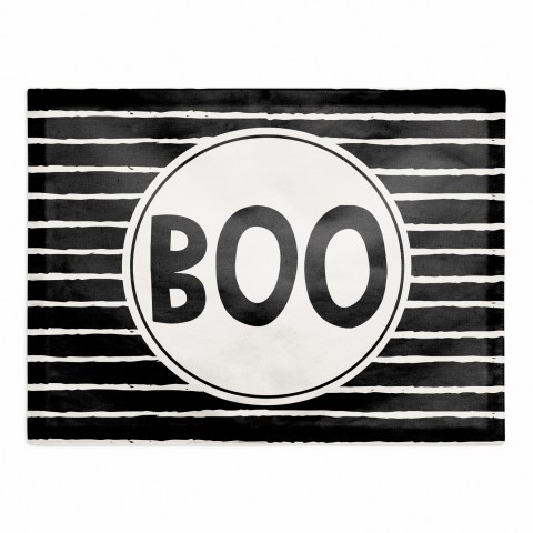 Boo Stripes 18x14 Poly Twill Placemat