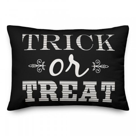 Trick or Treat 14x20 Spun Poly Pillow Cover