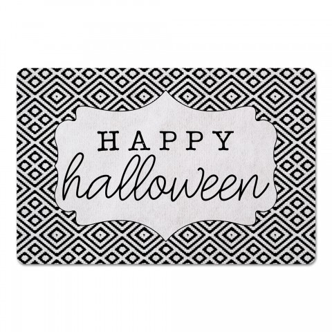 Happy Halloween Aztec 27x18 Floor Mat
