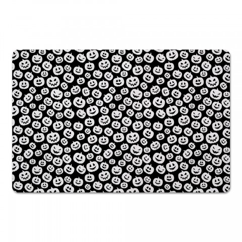 Pumpkin Pattern 27x18 Floor Mat
