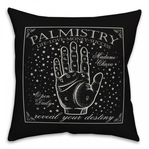 Palm Reading Pillow