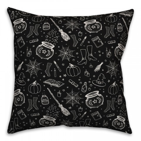 Halloween Stuff Pillow