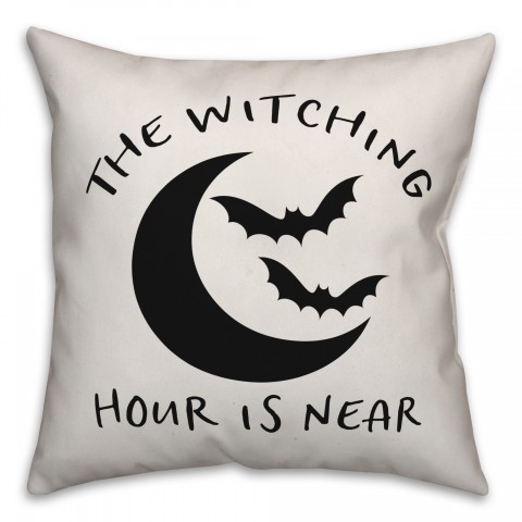 The Witching Hour is Near Pillow
