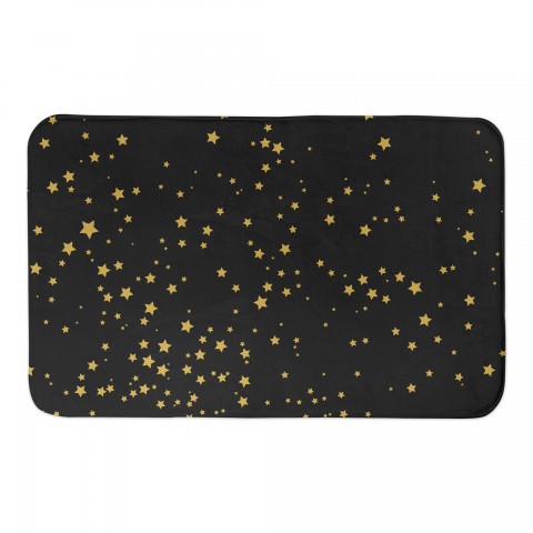 Gold Stars 34x21 Bath Mat