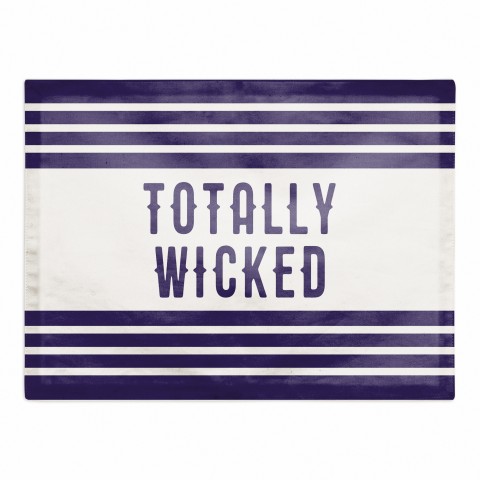Totally Wicked 18x14 Poly Twill Placemat