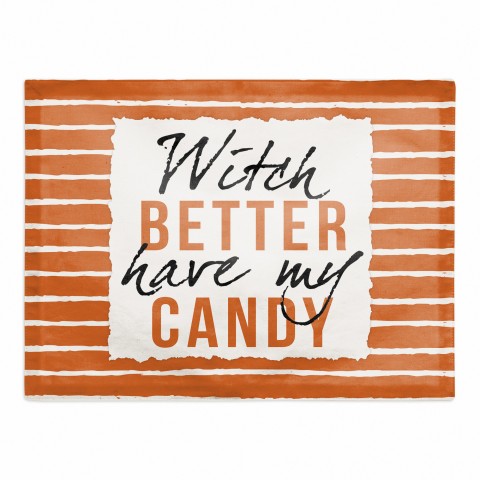 Witch better have my candy 18x14 Poly Twill Placemat