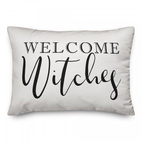 Welcome Witches Pillow