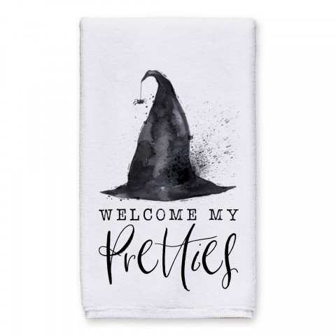 Welcome my pretties 16x25 Towel