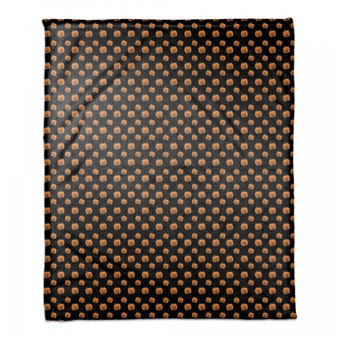 Pumpkins Galore 50x60 Coral Fleece Blanket