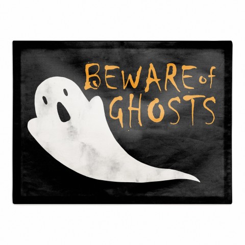 Beware of Ghosts 18x14 Poly Twill Placemat