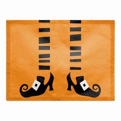 Witch Legs 18x14 Poly Twill Placemat