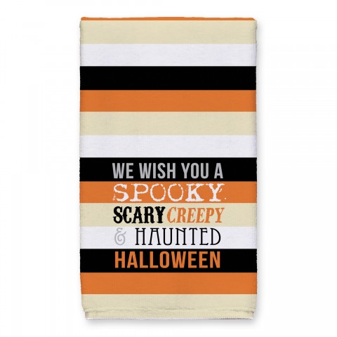 Halloween Words 16x25 Towel