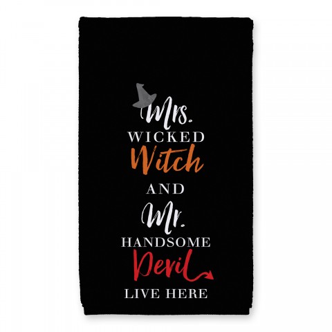 Wicked Witch Handsome Devil 16x25 Towel
