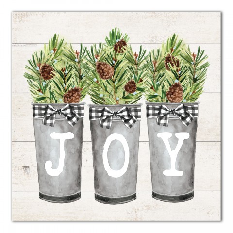 Joy 24x24 Canvas Wall Art