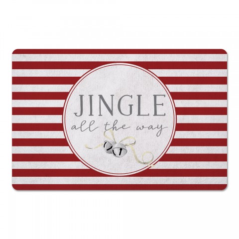 Jingle All The Way 27x18 Floor Mat