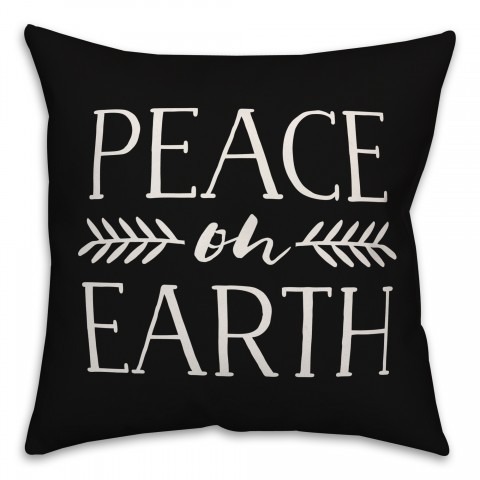 Peace on Earth Pillow