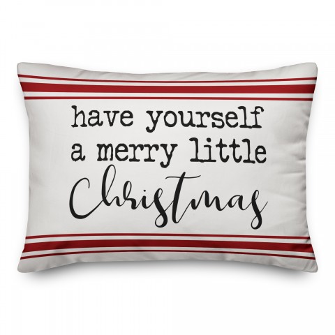 Have yourself a merry little Christmas Pillow