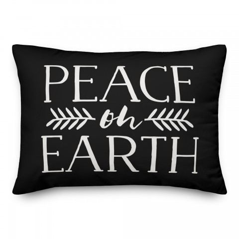 Peace on Earth Pillow