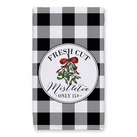 Fresh Cut Mistletoe 16x25 Towel