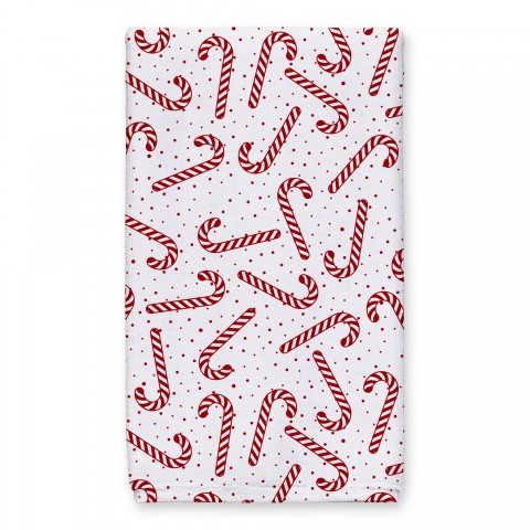 Candy Cane Pattern 16x25 Towel