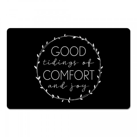 Good Tidings of Comfort and Joy 27x18 Floor Mat
