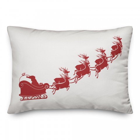 Santa's Sleigh Pillow