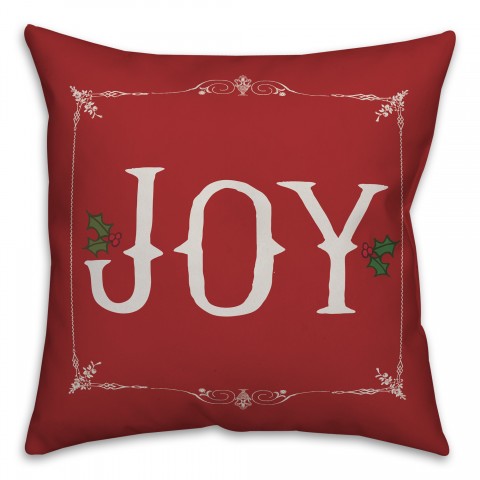 Joy Border Pillow