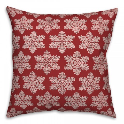 Snowflake pattern Pillow