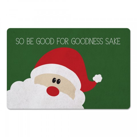 So be good for goodness sake 27x18 Floor Mat