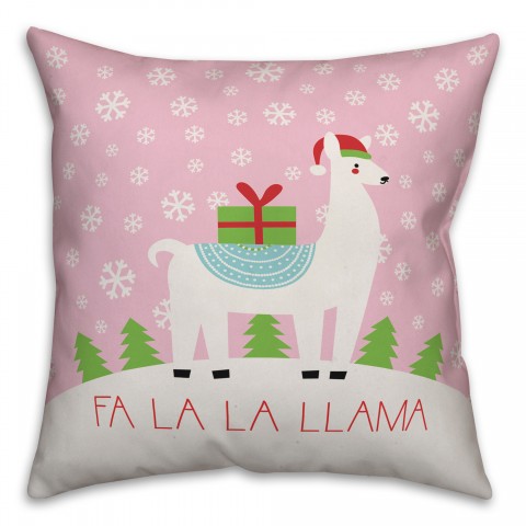 Fa la la llama Pillow