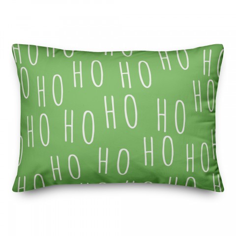 Ho Ho Ho pattern Pillow