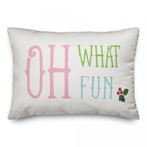 Oh What Fun Pillow