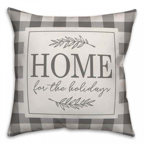 Home For The Holidays Pillow