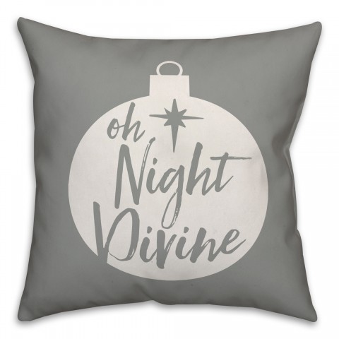 Oh Night Divine Pillow