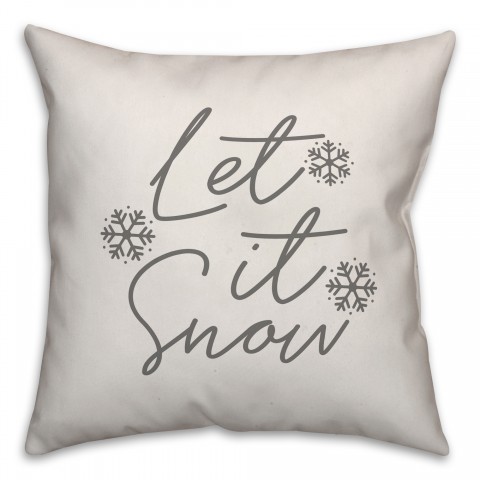 Let It Snow Pillow