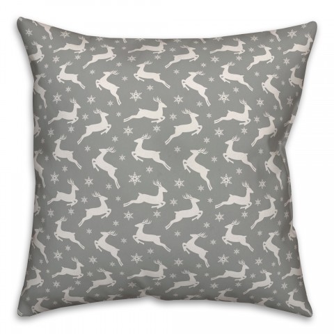Reindeer Pattern Pillow