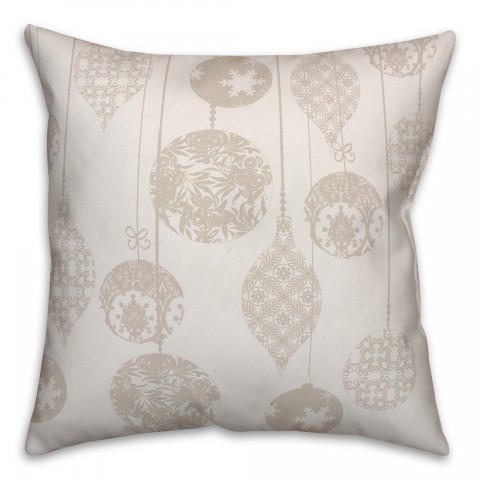 Vintage Ornaments Pillow