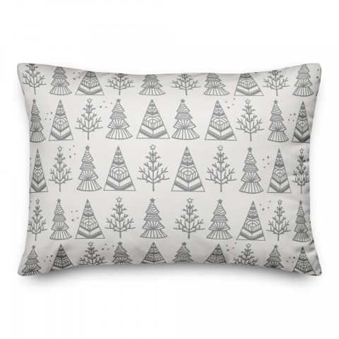 Christmas Tree Pattern Pillow